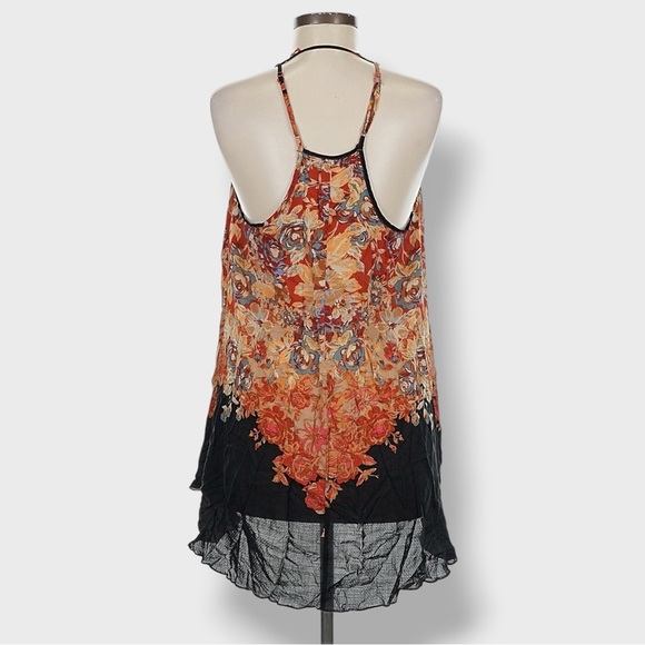 Free People Intimately Women’s Medium Floral Haze Printed Lace Mini Slip Dress - Picture 3 of 14